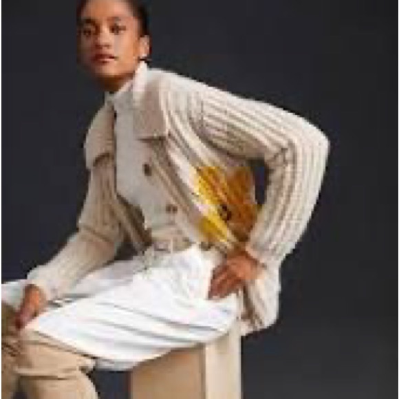 Anthropologie Pilcro Flower Cardigan - new no tags - Picture 5 of 8